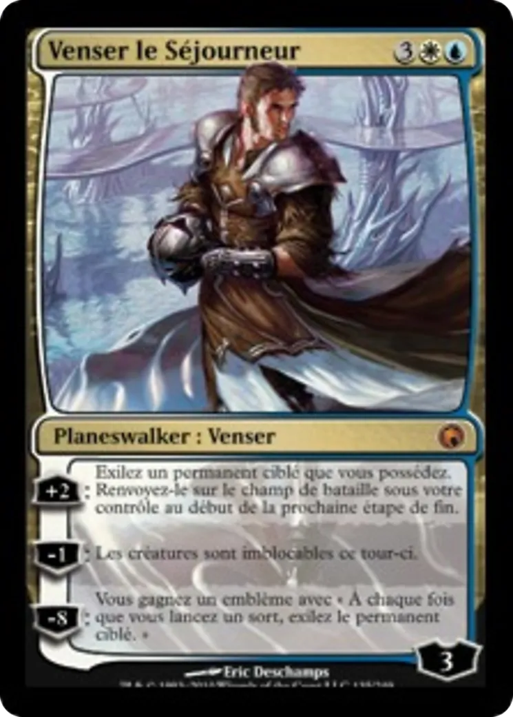 Venser le Séjourneur — Scars of Mirrodin — Magic: The Gathering