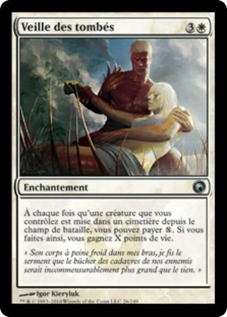 Veille des tombés — Scars of Mirrodin — Magic: The Gathering
