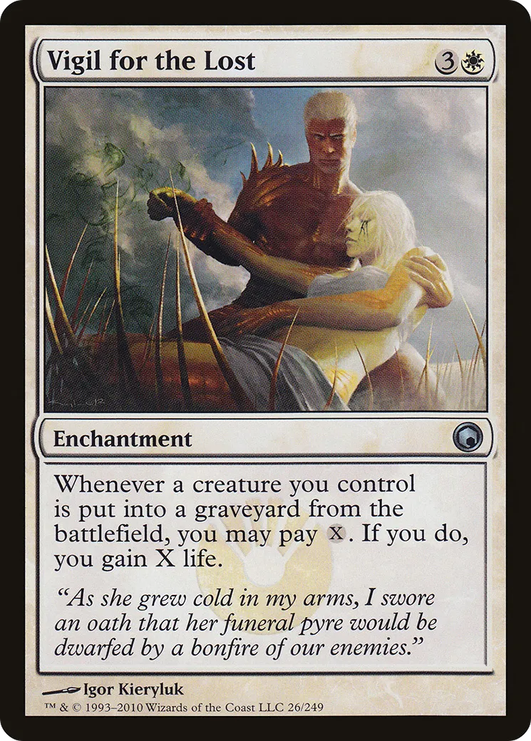 Vigil for the Lost — Scars of Mirrodin — Magic: The Gathering