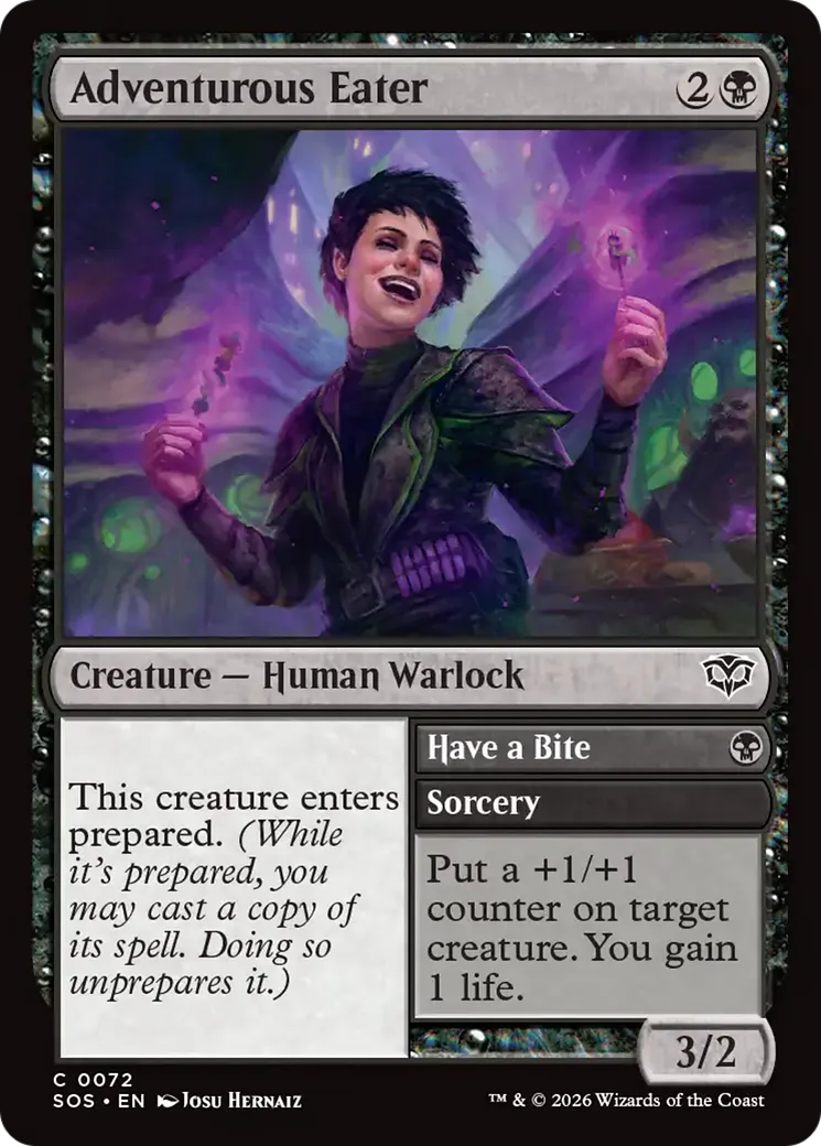 Dévoreur aventureux // Have a Bite — Secrets of Strixhaven — Magic: The Gathering