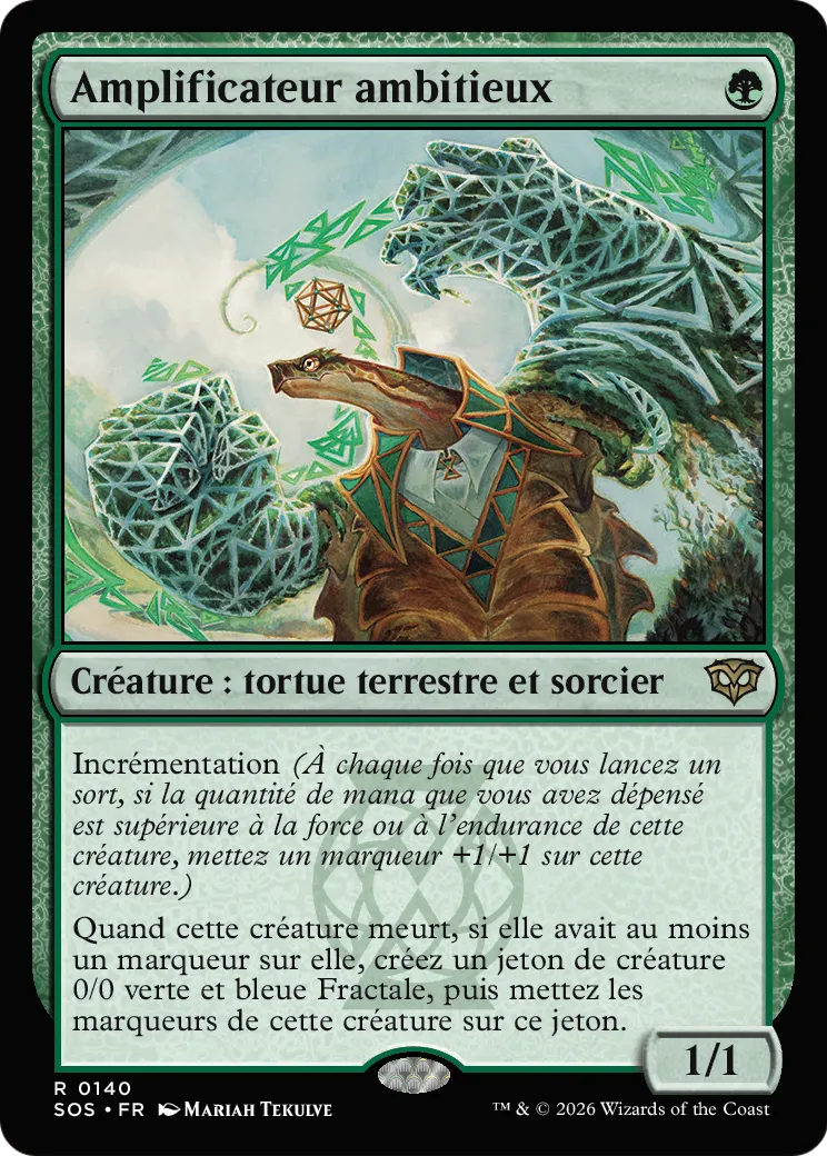 Amplificateur ambitieux from Secrets of Strixhaven - Magic: The Gathering