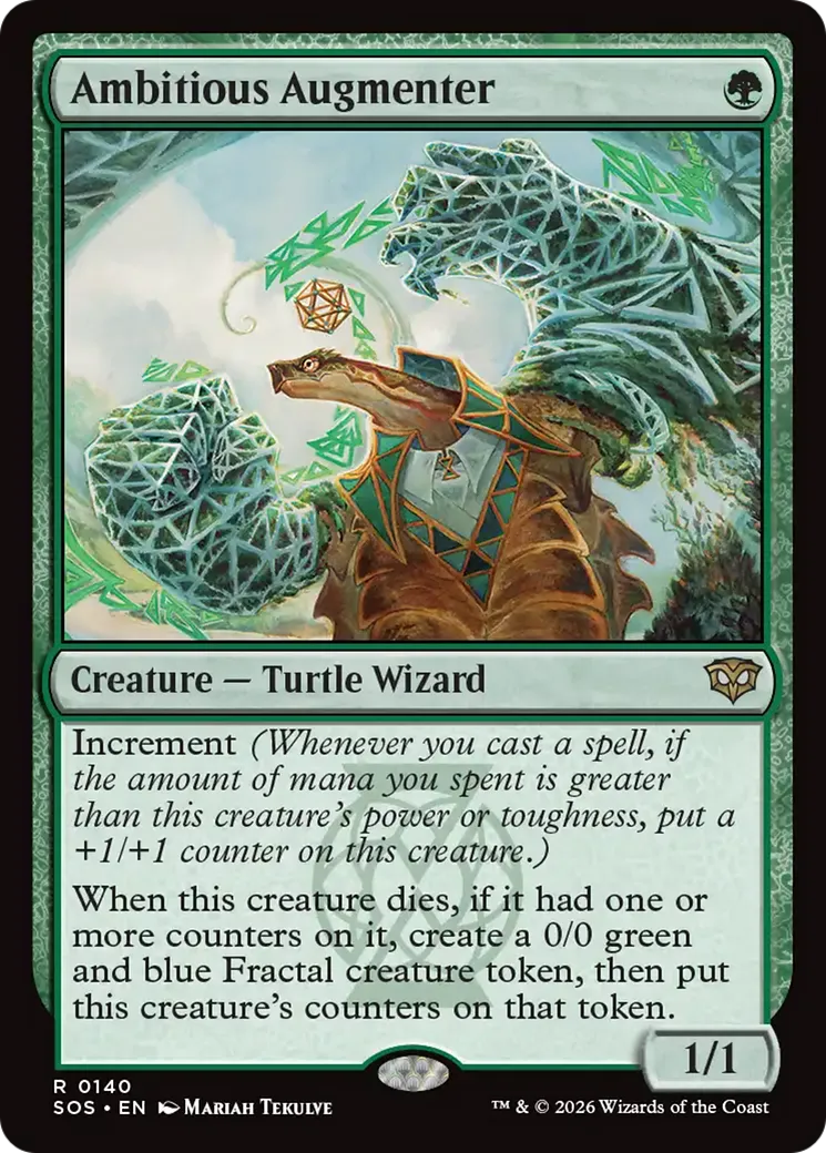 Ambitious Augmenter from Secrets of Strixhaven - Magic: The Gathering