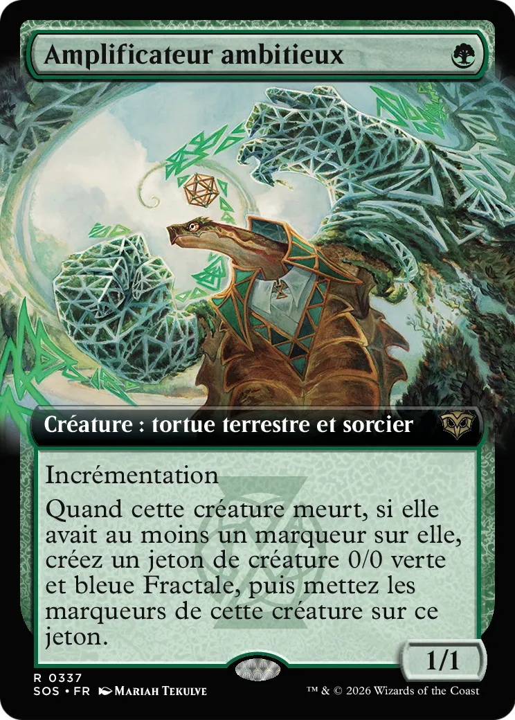 Amplificateur ambitieux — Secrets of Strixhaven — Magic: The Gathering