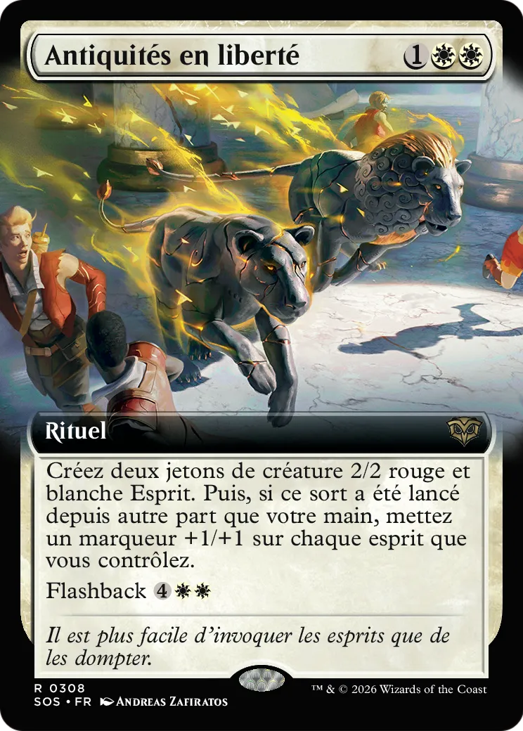 Antiquités en liberté — Secrets of Strixhaven — Magic: The Gathering