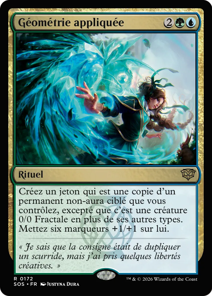 Géométrie appliquée — Secrets of Strixhaven — Magic: The Gathering
