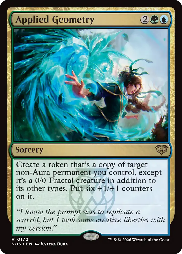 Applied Geometry — Secrets of Strixhaven — Magic: The Gathering