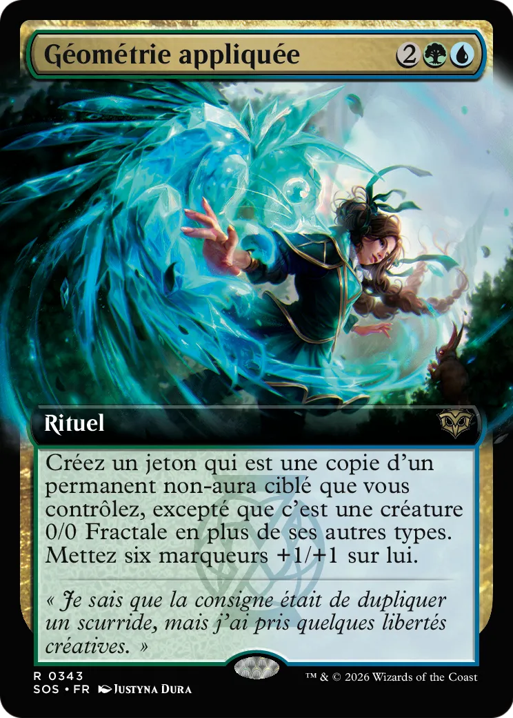 Géométrie appliquée — Secrets of Strixhaven — Magic: The Gathering