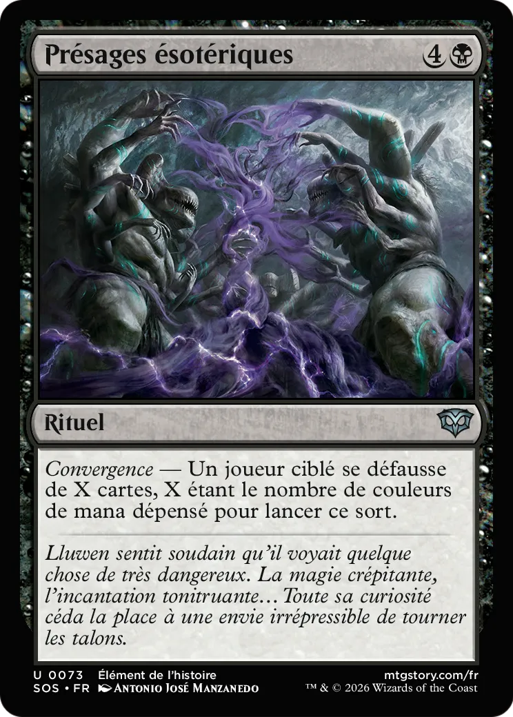 Présages ésotériques from Secrets of Strixhaven - Magic: The Gathering