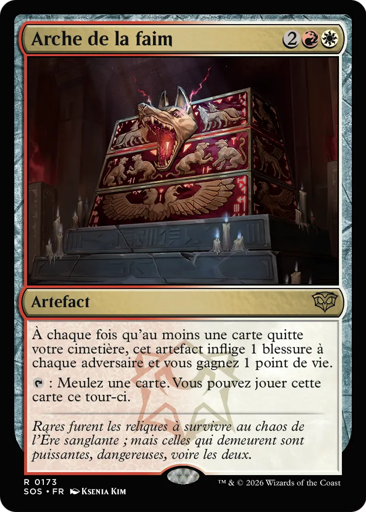 Arche de la faim — Secrets of Strixhaven — Magic: The Gathering