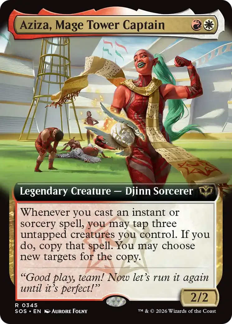 Aziza, Mage Tower Captain from Secrets of Strixhaven - Magic: The Gathering