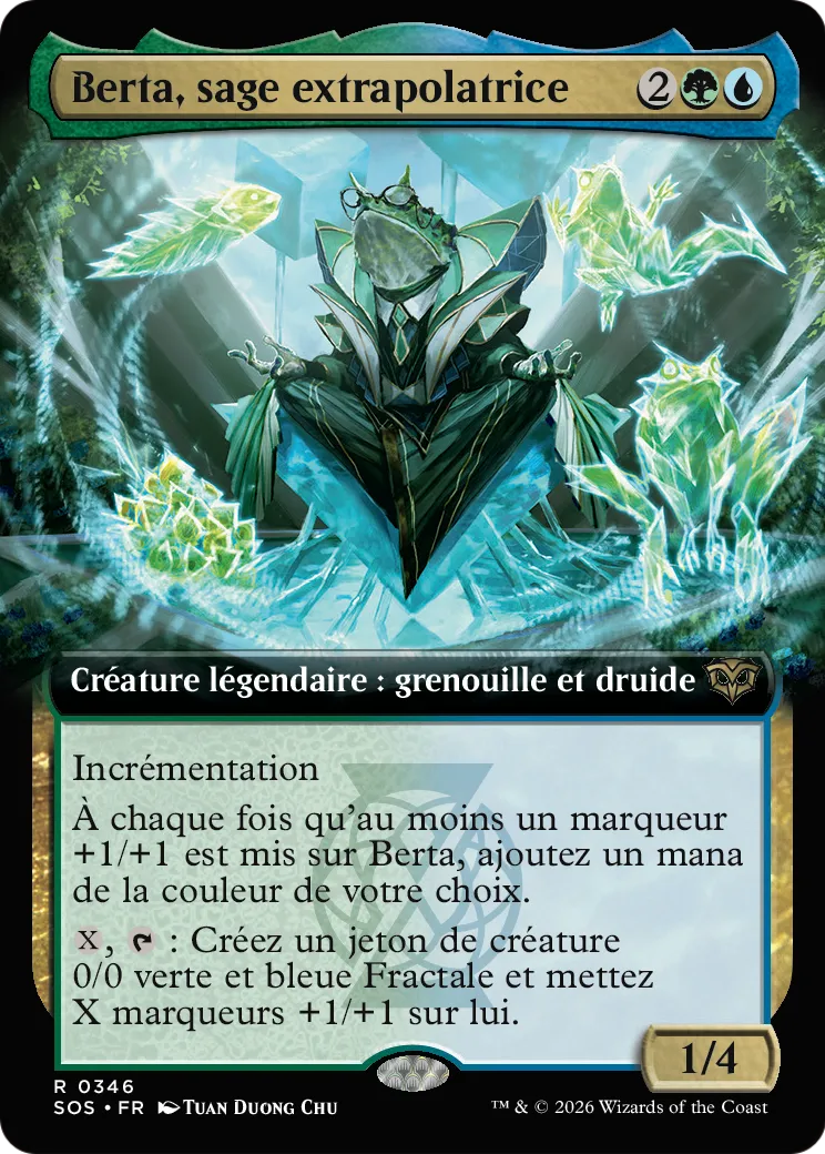 Berta, sage extrapolatrice — Secrets of Strixhaven — Magic: The Gathering