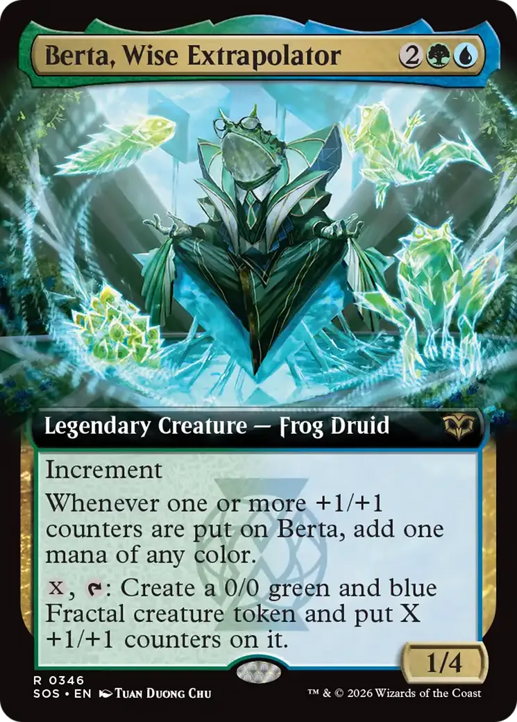 Berta, Wise Extrapolator — Secrets of Strixhaven — Magic: The Gathering