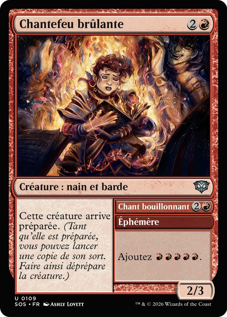 Chantefeu brûlante // Seething Song — Secrets of Strixhaven — Magic: The Gathering