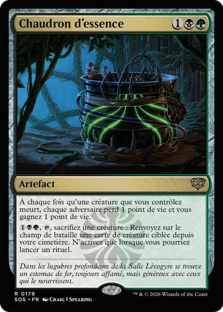 Chaudron d'essence — Secrets of Strixhaven — Magic: The Gathering