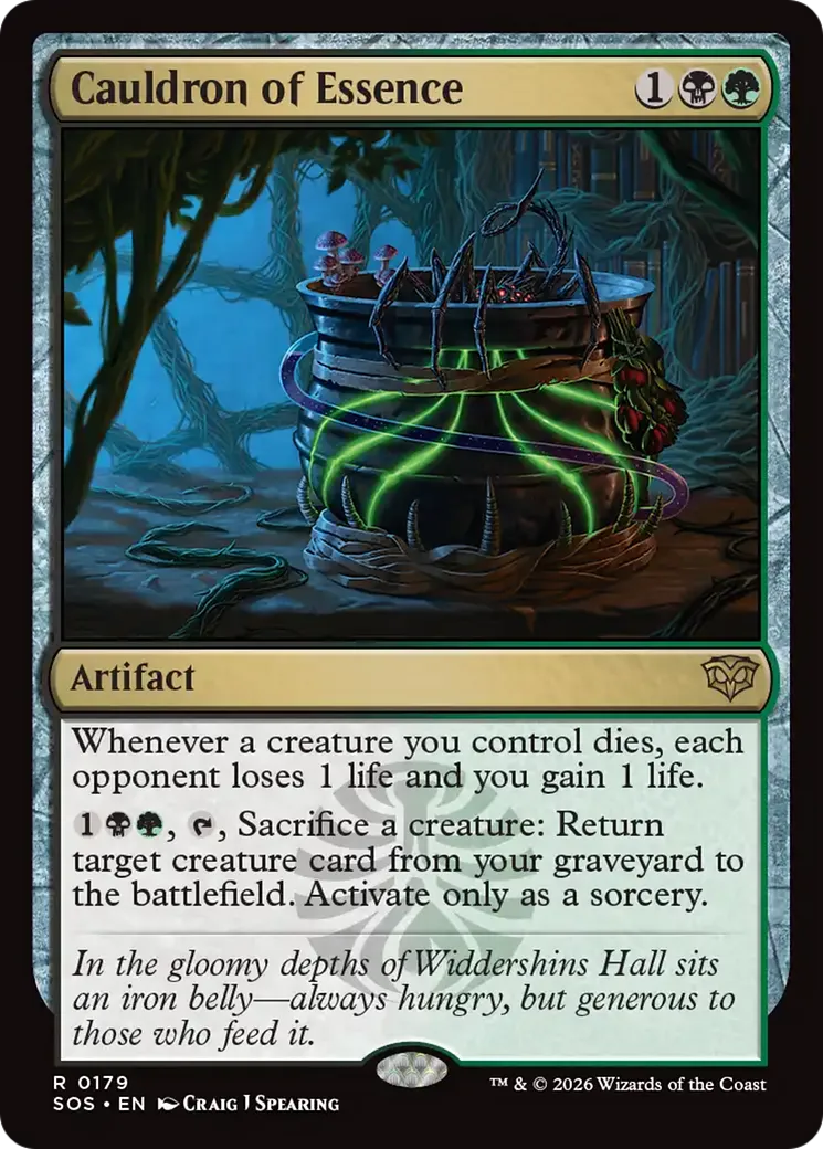 Cauldron of Essence — Secrets of Strixhaven — Magic: The Gathering
