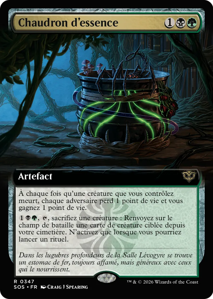Chaudron d'essence — Secrets of Strixhaven — Magic: The Gathering