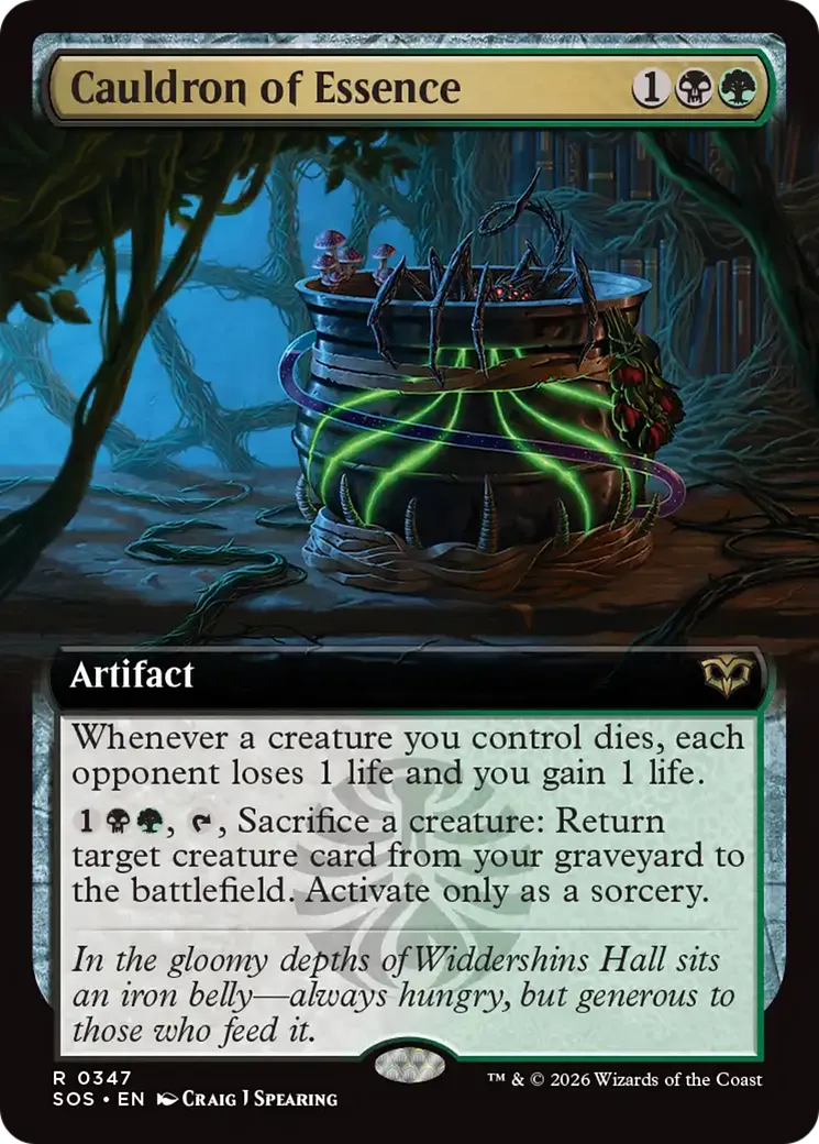 Cauldron of Essence — Secrets of Strixhaven — Magic: The Gathering