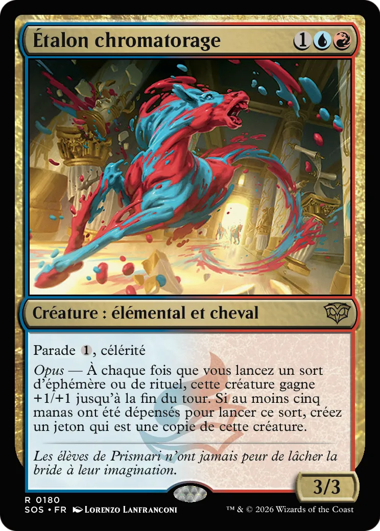 Étalon chromatorage from Secrets of Strixhaven - Magic: The Gathering