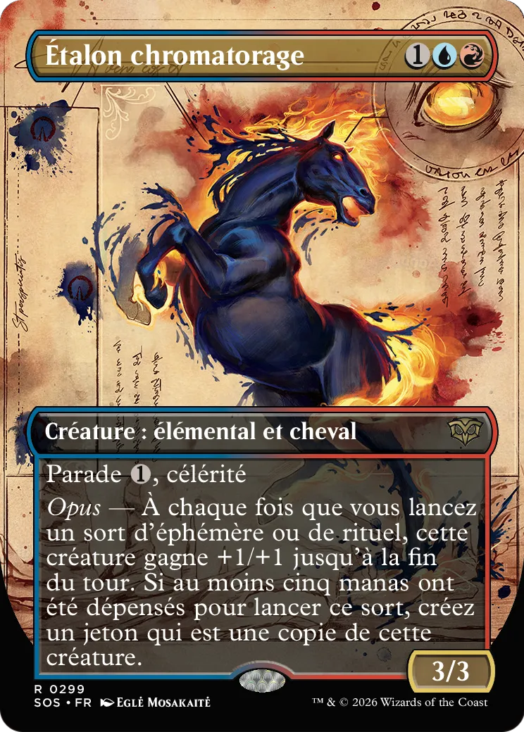 Étalon chromatorage — Secrets of Strixhaven — Magic: The Gathering