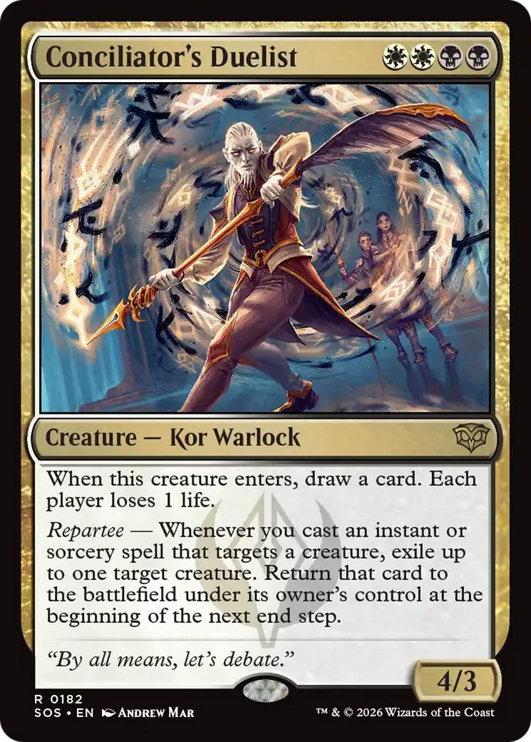 Conciliator's Duelist — Secrets of Strixhaven — Magic: The Gathering