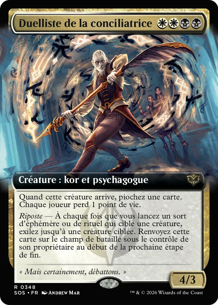 Duelliste de la conciliatrice — Secrets of Strixhaven — Magic: The Gathering