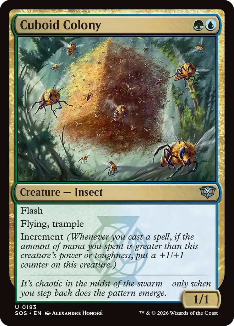 Colonie de cuboïdes — Secrets of Strixhaven — Magic: The Gathering