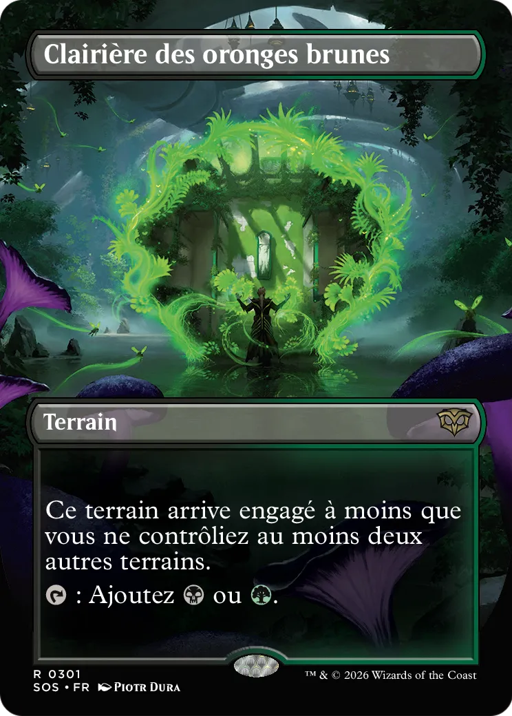 Clairière des oronges brunes — Secrets of Strixhaven — Magic: The Gathering