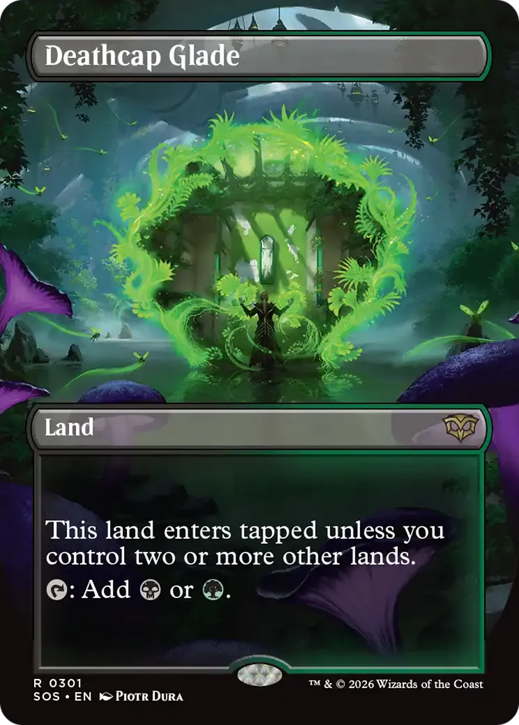 Deathcap Glade — Secrets of Strixhaven — Magic: The Gathering