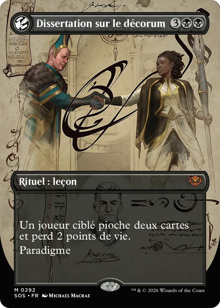 Dissertation sur le décorum