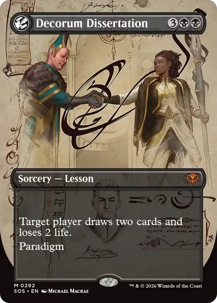 Decorum Dissertation — Secrets of Strixhaven — Magic: The Gathering