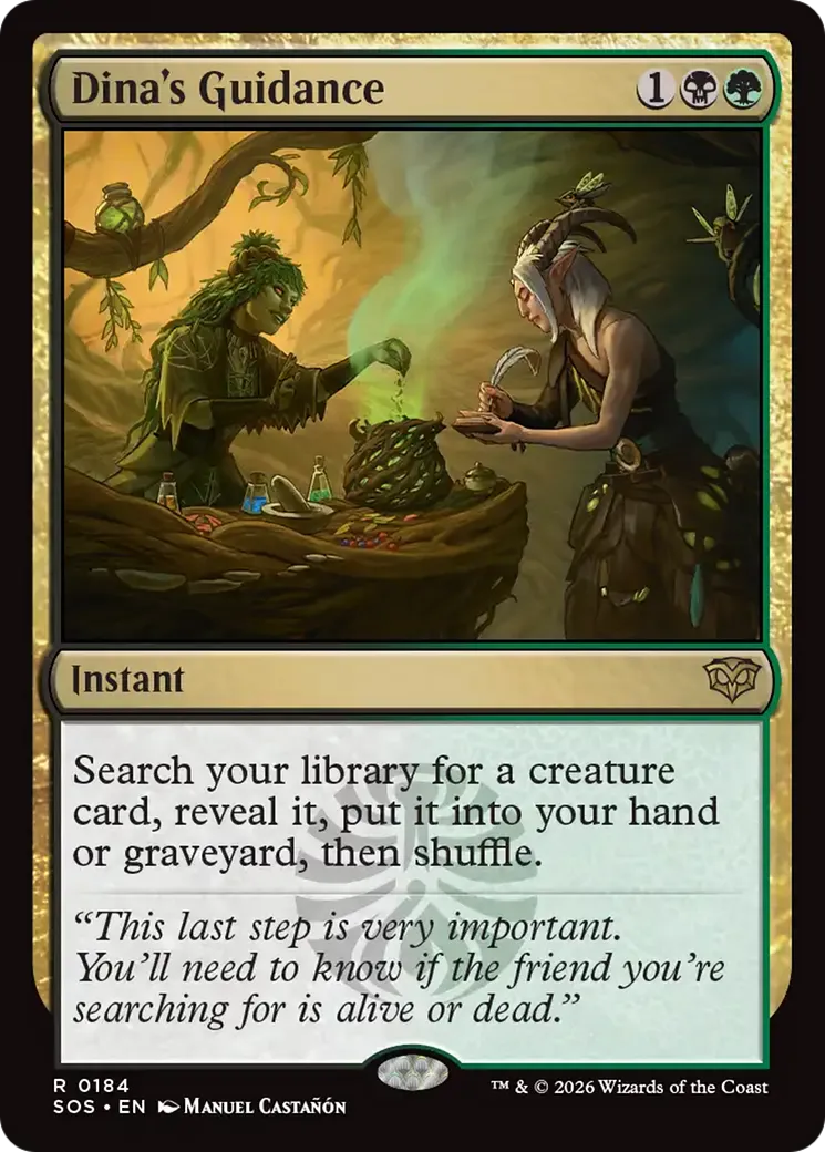 Dina's Guidance — Secrets of Strixhaven — Magic: The Gathering