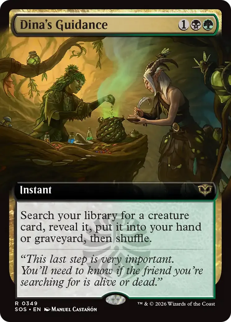Dina's Guidance — Secrets of Strixhaven — Magic: The Gathering