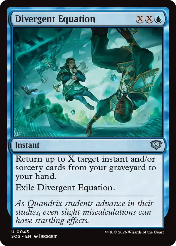 Équation divergente — Secrets of Strixhaven — Magic: The Gathering