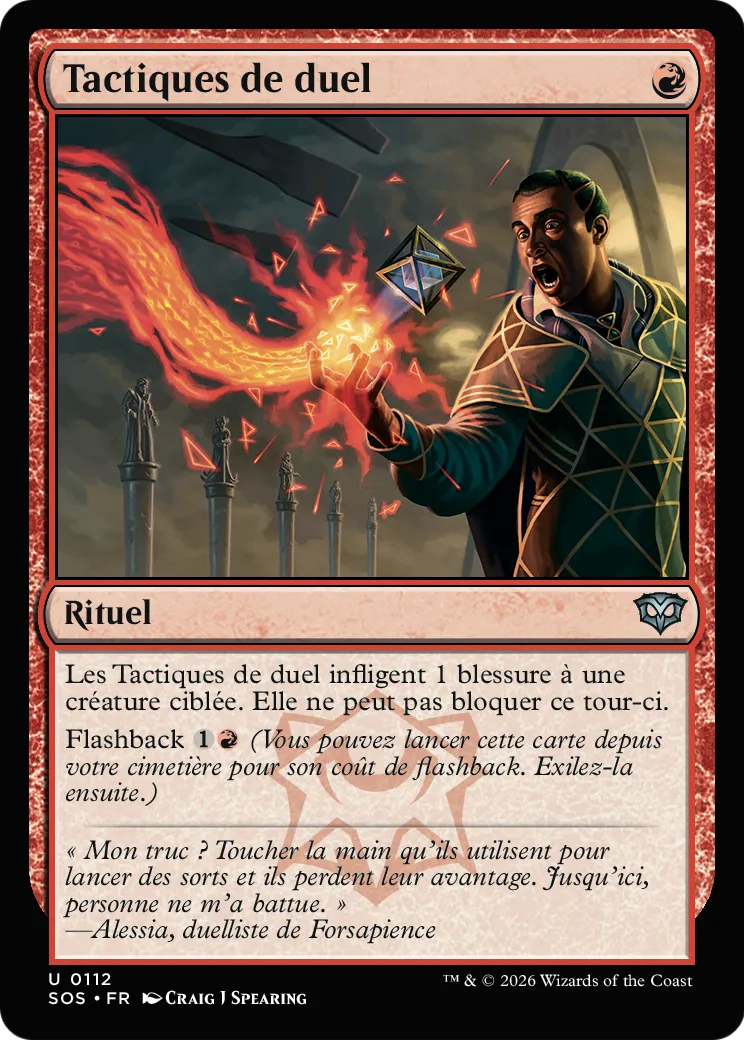 Tactiques de duel — Secrets of Strixhaven — Magic: The Gathering