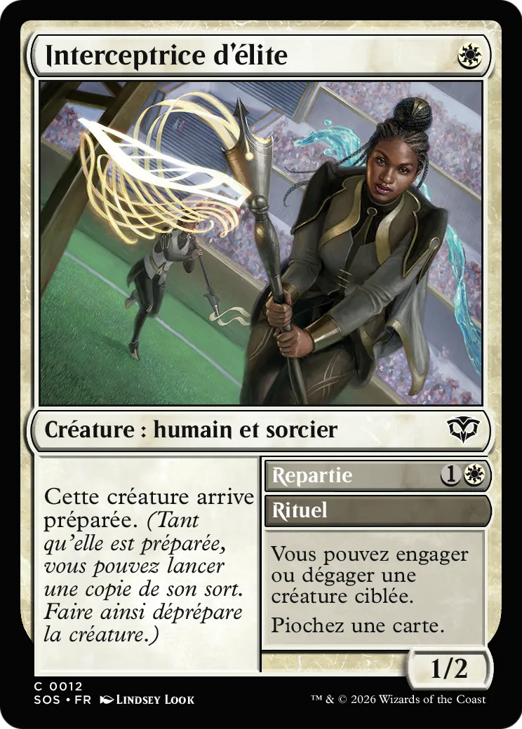 Interceptrice d'élite // Rejoinder — Secrets of Strixhaven — Magic: The Gathering