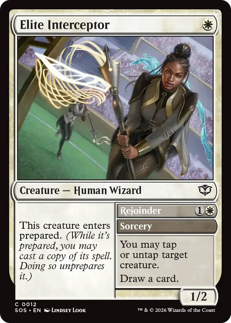 Interceptrice d'élite // Rejoinder — Secrets of Strixhaven — Magic: The Gathering