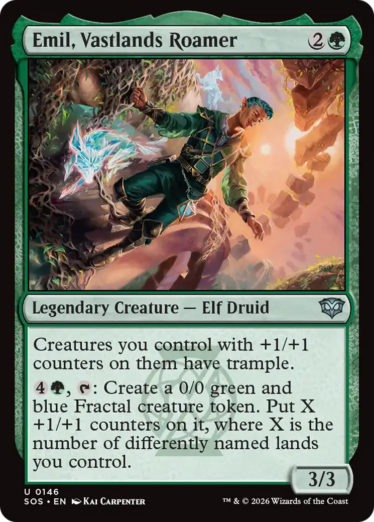 Emil, Vastlands Roamer from Secrets of Strixhaven - Magic: The Gathering