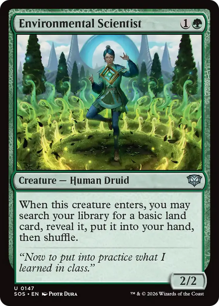 Environmental Scientist — Secrets of Strixhaven — Magic: The Gathering