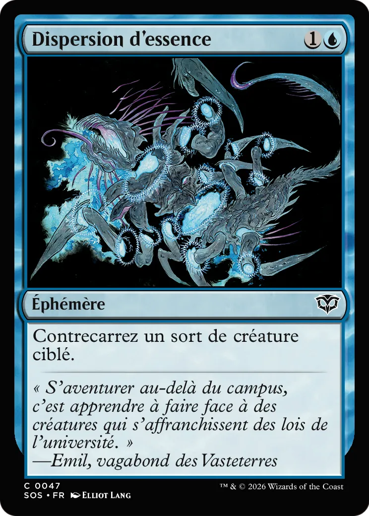 Dispersion d'essence — Secrets of Strixhaven — Magic: The Gathering