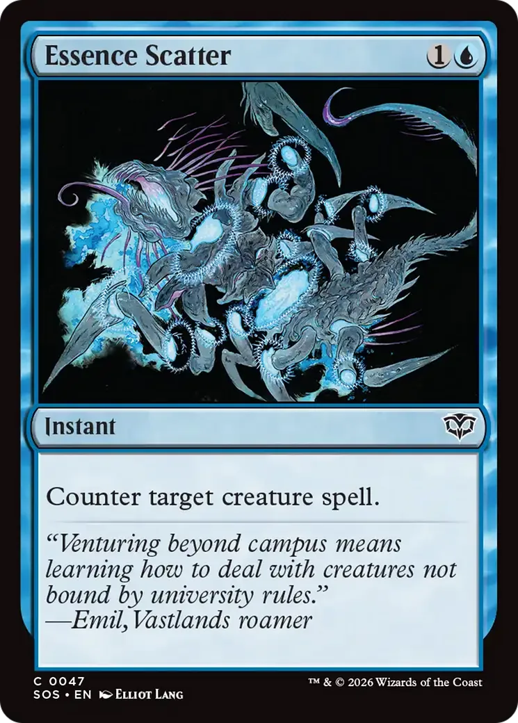 Essence Scatter — Secrets of Strixhaven — Magic: The Gathering