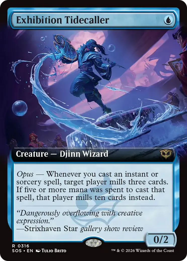 Exhibition Tidecaller — Secrets of Strixhaven — Magic: The Gathering