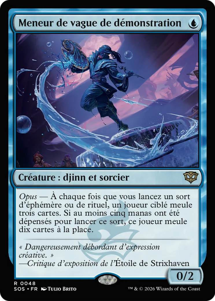 Meneur de vague de démonstration — Secrets of Strixhaven — Magic: The Gathering