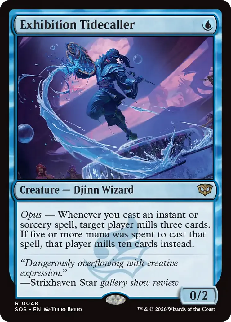 Meneur de vague de démonstration — Secrets of Strixhaven — Magic: The Gathering