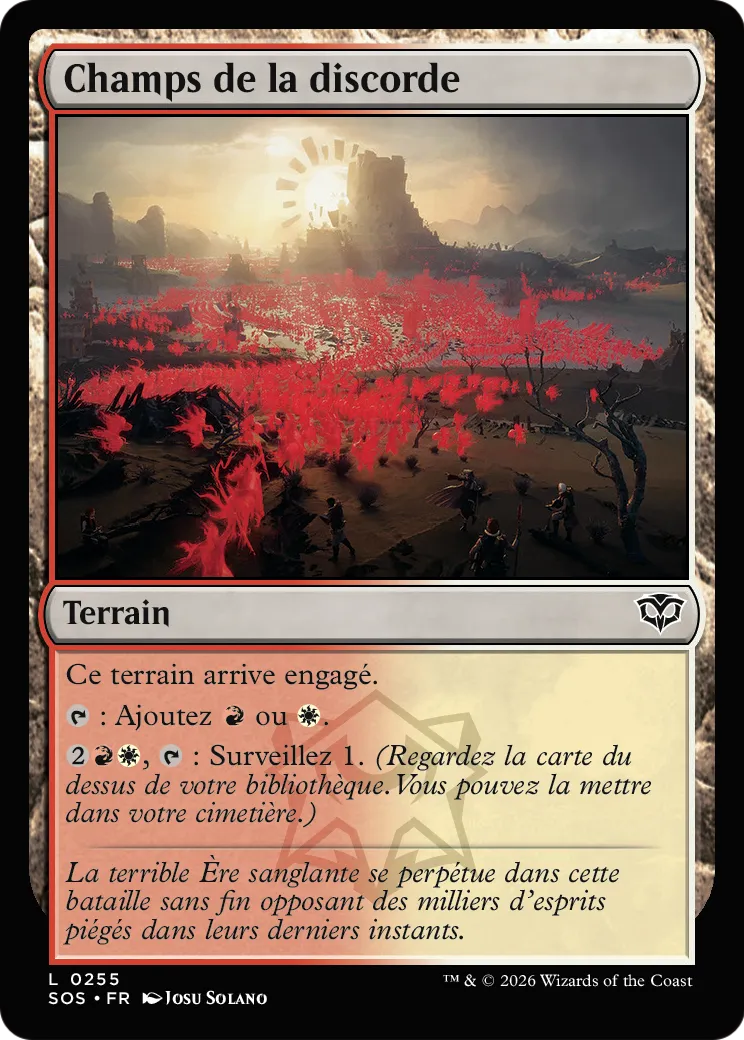 Champs de la discorde — Secrets of Strixhaven — Magic: The Gathering