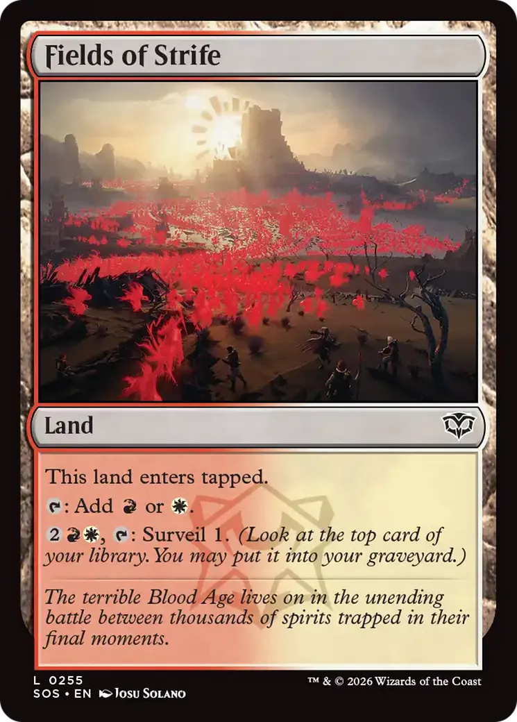 Champs de la discorde — Secrets of Strixhaven — Magic: The Gathering