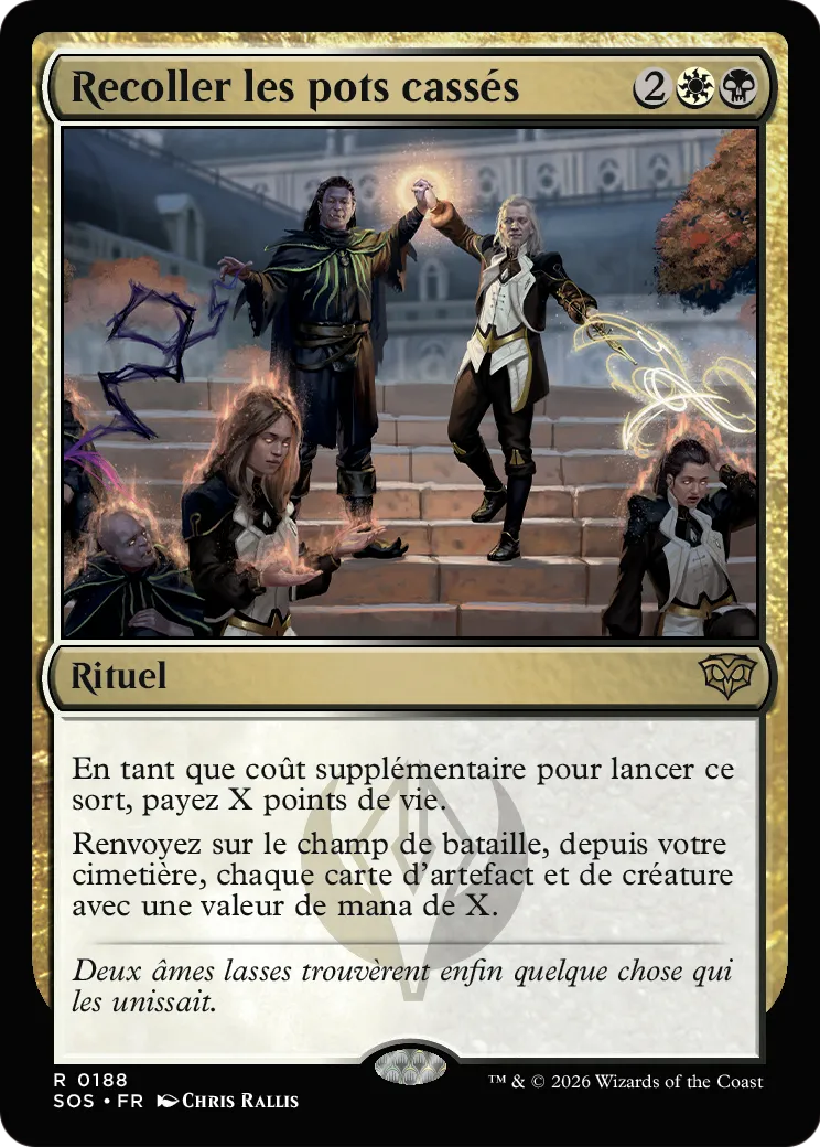 Recoller les pots cassés — Secrets of Strixhaven — Magic: The Gathering