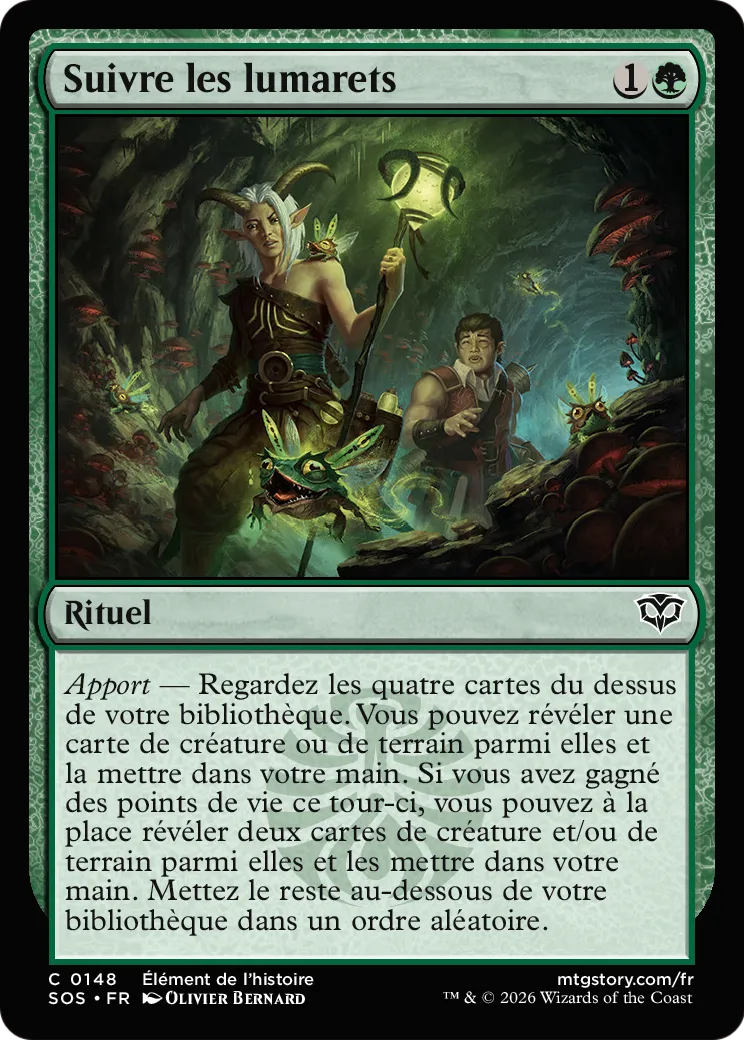 Suivre les lumarets from Secrets of Strixhaven - Magic: The Gathering