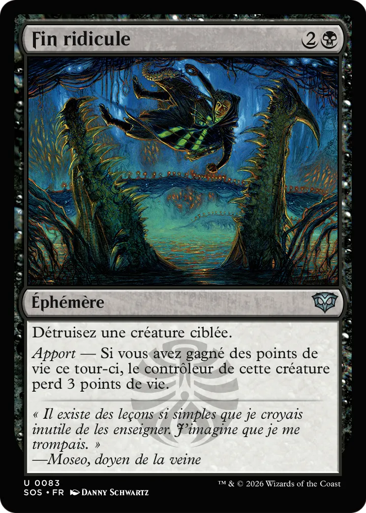 Fin ridicule — Secrets of Strixhaven — Magic: The Gathering