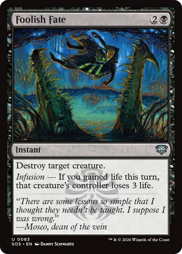 Foolish Fate — Secrets of Strixhaven — Magic: The Gathering