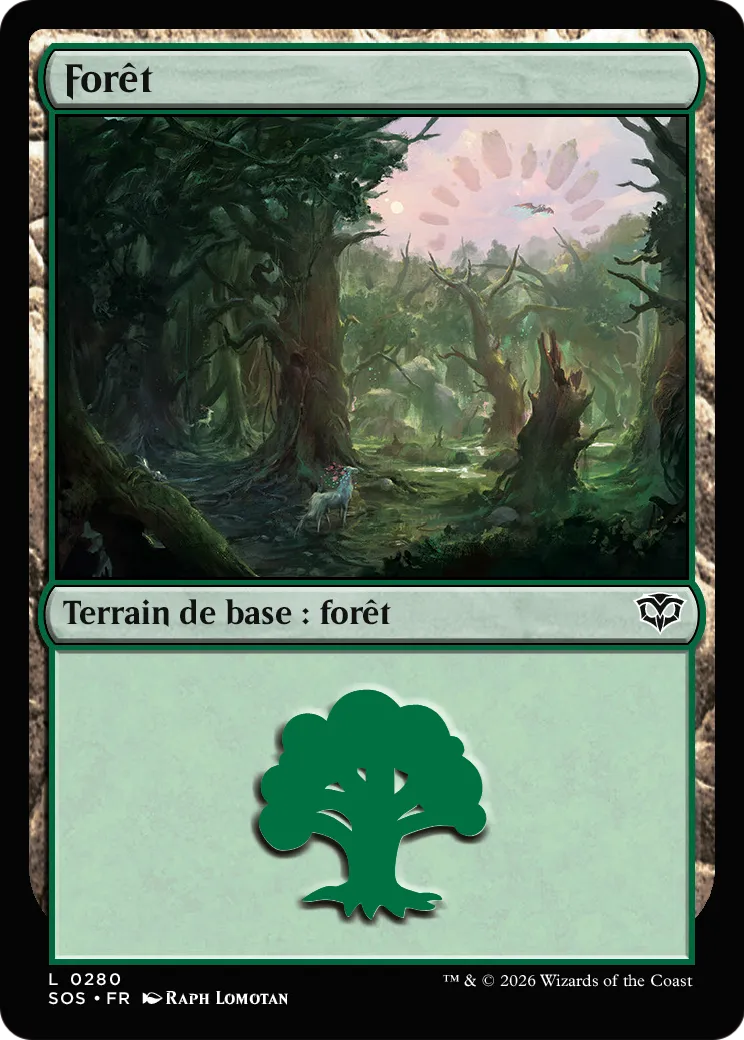 Forêt — Secrets of Strixhaven — Magic: The Gathering